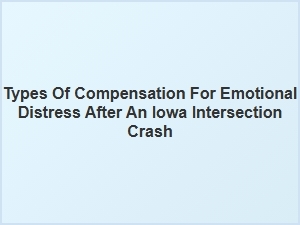Iowa Accident Emotional Distress Compensation